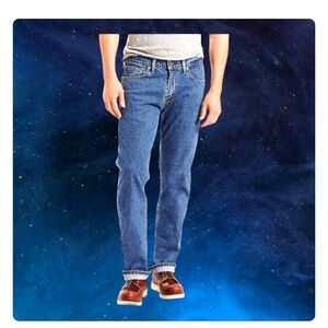 Levi's 505 Regular Fit Men's Jeans  W42 L30 Pre-owned